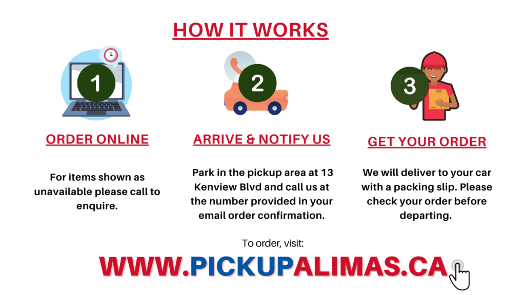 Curb-side pickup service process