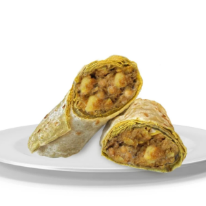 Potato & Channa Wrap