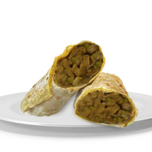 Soya, Peas & Carrots Wrap